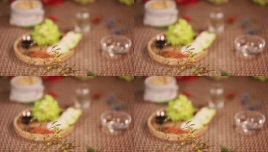 白酒芥菜疙瘩五香调料自制榨菜调料高清在线视频素材下载