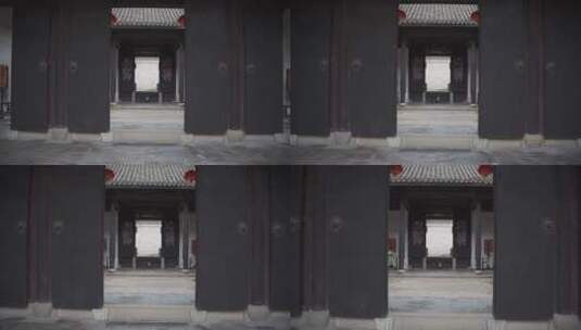湖州南浔古镇小莲庄刘氏家庙4K实拍视频高清在线视频素材下载