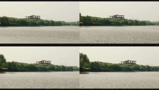 北京通州运河观景台高清在线视频素材下载