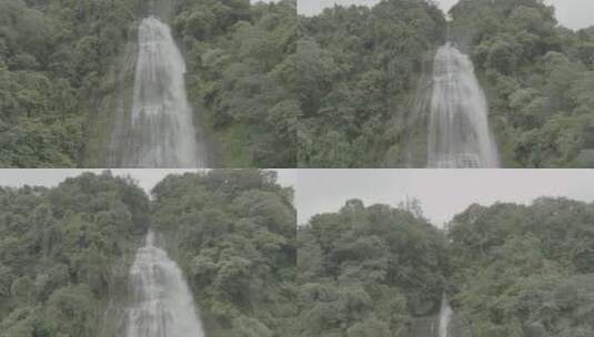 云南剑湖瀑布高清在线视频素材下载