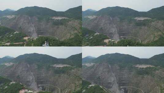 黄石国家矿山公园亚洲第一天坑矿冶大峡谷高清在线视频素材下载