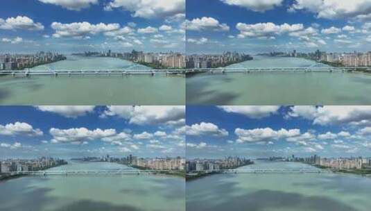杭州复兴大桥高清在线视频素材下载