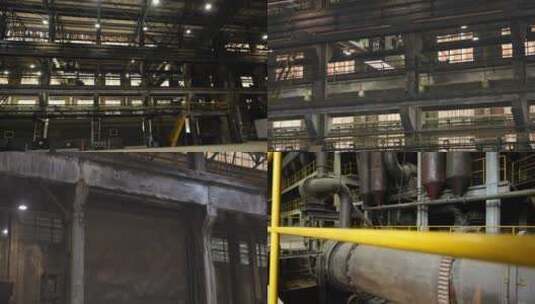 中国工业博物馆 东北重工业钢铁铸造高清在线视频素材下载
