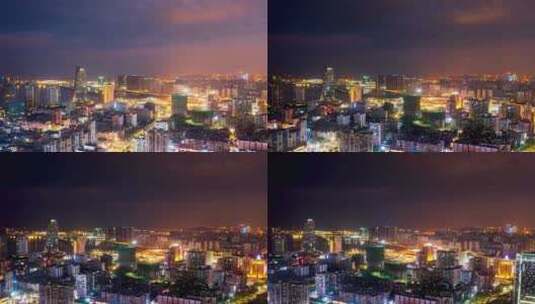 珠海拱北九月份城市晚霞二高清在线视频素材下载