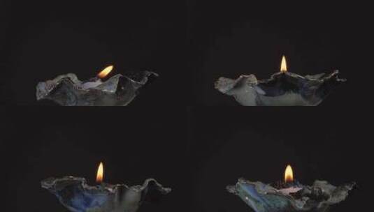 蜡烛燃烧 香薰高清在线视频素材下载