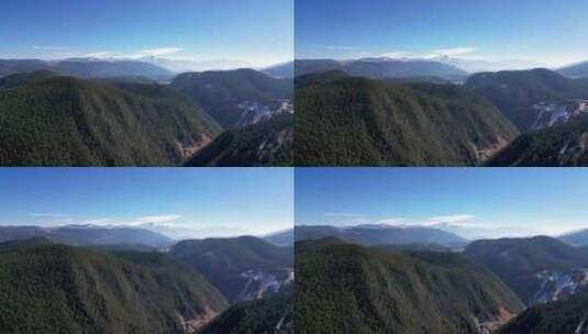 云南香格里拉雪山高清在线视频素材下载