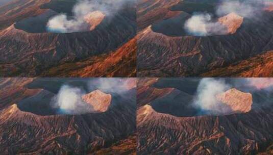 火山地质奇观高清在线视频素材下载