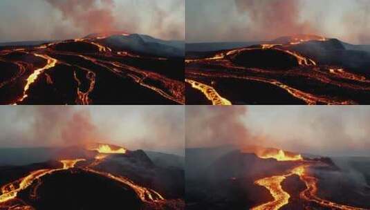 格尔丁达加尔斯戈斯火山【4K]高清在线视频素材下载