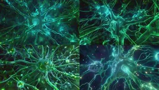 神经元细胞高清在线视频素材下载