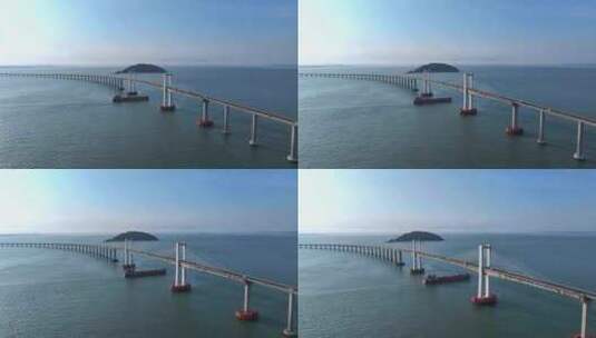 跨海大桥高清在线视频素材下载