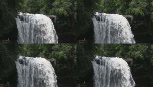北卡罗来纳州的瀑布高清在线视频素材下载