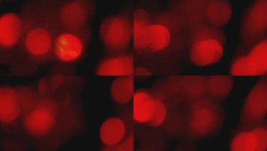 红色虚幻光斑光点动态背景 (1)高清在线视频素材下载