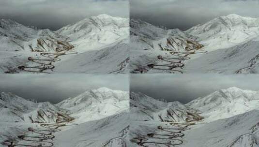 新疆若羌阿尔金山自然保护区高清在线视频素材下载