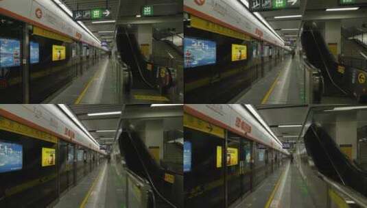 杭州地铁，人流高清在线视频素材下载