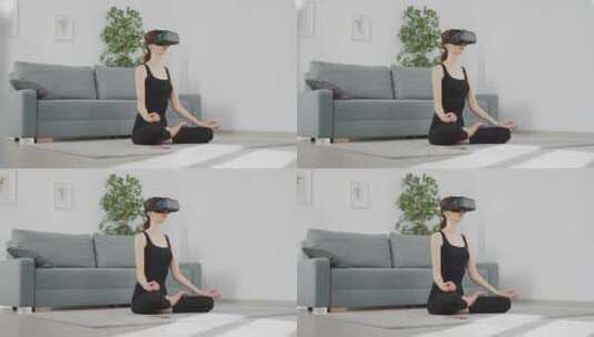 VR眼镜体验高清在线视频素材下载