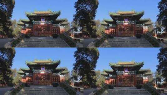 北京北海公园承乾殿高清在线视频素材下载