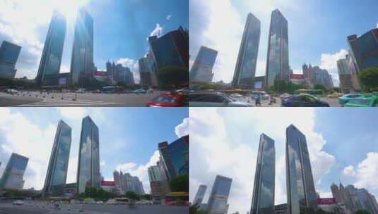 4K广州城市延时高清在线视频素材下载