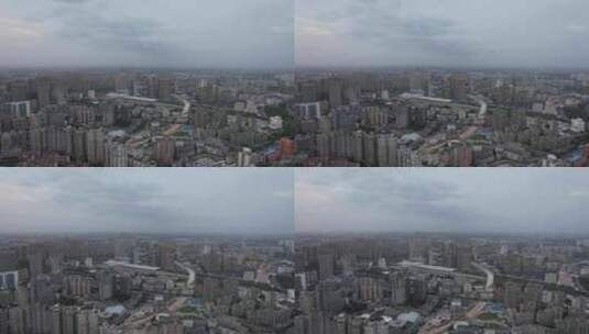江苏常州城市风光航拍高清在线视频素材下载