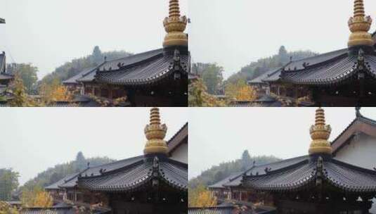 杭州径山寺 径山万寿禅寺 天下径山高清在线视频素材下载