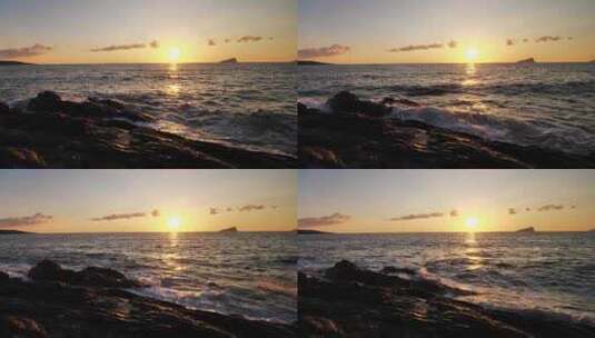 海边日出 自然风景高清在线视频素材下载