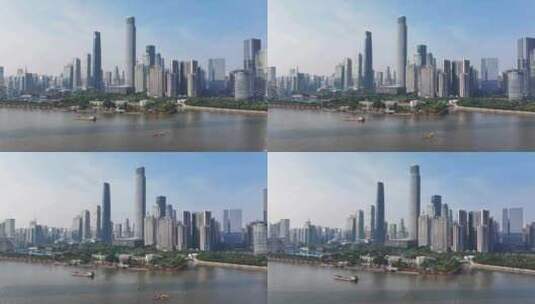 【正版4K素材】广州城市航拍高清在线视频素材下载