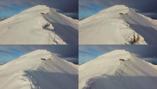 雪山 山峰高清在线视频素材下载