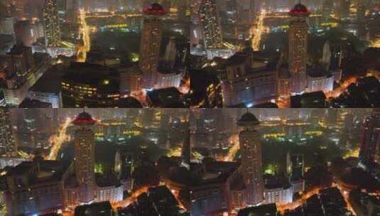 上海市黄浦区南京东路上海世茂广场人民政府高清在线视频素材下载