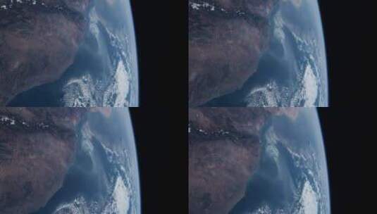 航拍地球表面高清在线视频素材下载