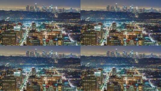 一线城市夜景高清在线视频素材下载