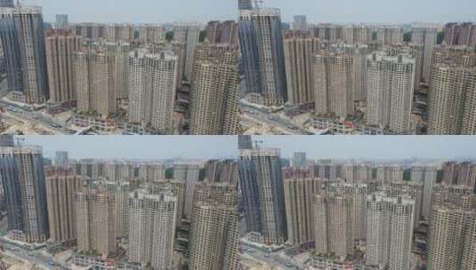 贵阳城市密集高楼建筑航拍高清在线视频素材下载
