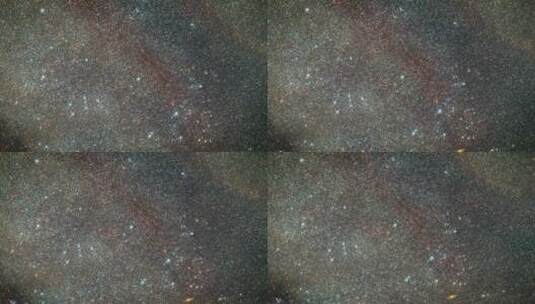 远处可以看到的银河系的繁星高清在线视频素材下载