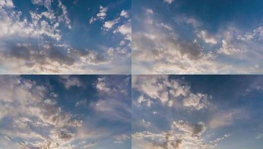 夕阳彩云 5-A7RM3 Cloud高清在线视频素材下载