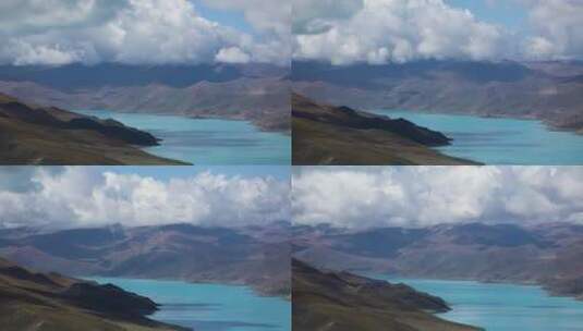 西藏山谷延时摄影高清在线视频素材下载