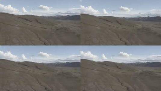航拍西藏 小山丘高清在线视频素材下载