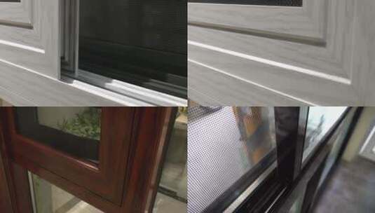 关窗 铝合金窗户高清在线视频素材下载