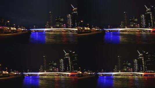夜晚的上海市区高清在线视频素材下载