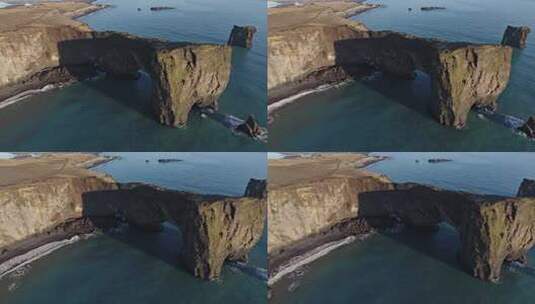 海拱门冰岛高清在线视频素材下载
