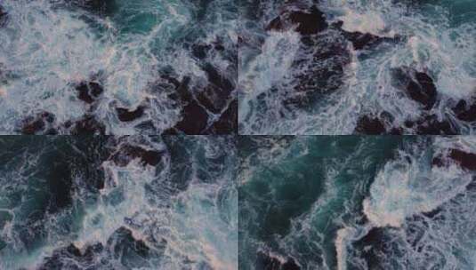 蓝色大海干净的海洋宣传片高清在线视频素材下载