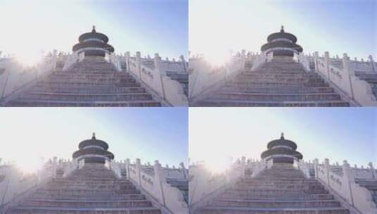 天坛 故宫 北京 中式建筑 皇家园林高清在线视频素材下载