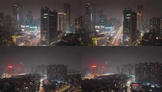 美丽城市夜景高清在线视频素材下载