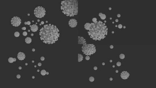 冠状病毒3d动画高清在线视频素材下载