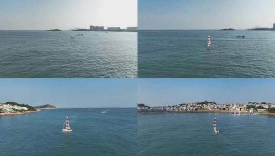大海帆船高清在线视频素材下载