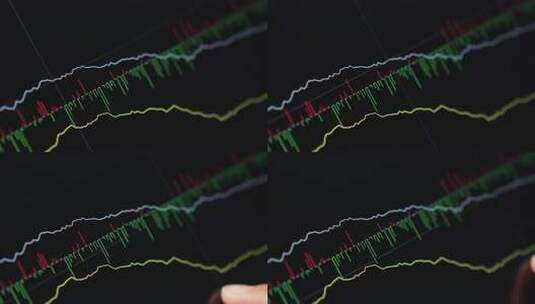 金融证券投资者分析股票走势投资理财高清在线视频素材下载