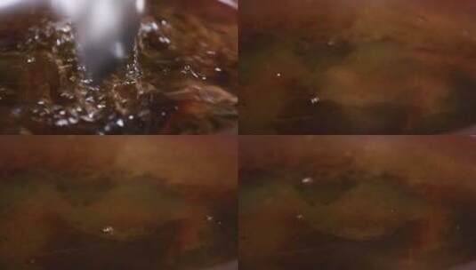 食用油色拉油炸制美食 (4)高清在线视频素材下载