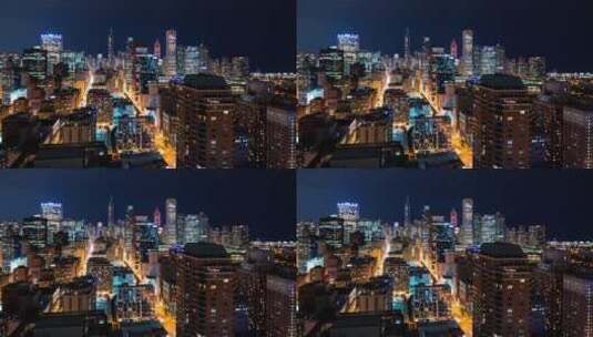 美国城市夜景高清在线视频素材下载