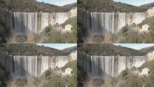 瀑布的壮丽景色高清在线视频素材下载