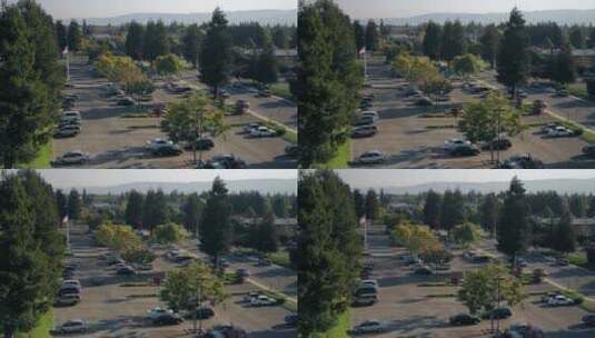 停车场 停车高清在线视频素材下载