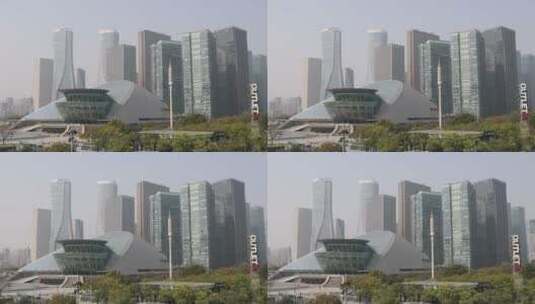 杭州建筑群高清在线视频素材下载