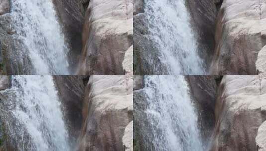山涧泉水实拍高清在线视频素材下载