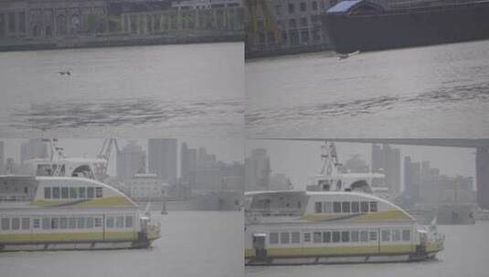 上海黄浦江渔人码头13高清在线视频素材下载